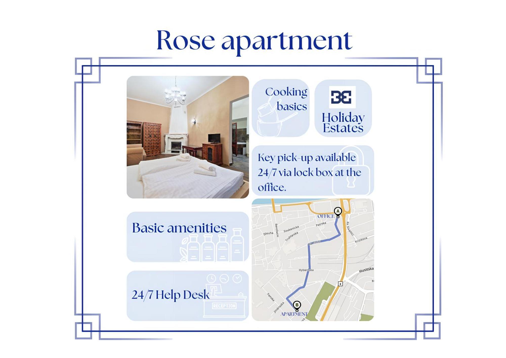 Rose Antique Apartment Praga Esterno foto